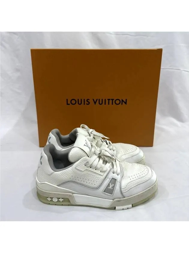 6 5 LV Men s 54 Trainer Sneakers White