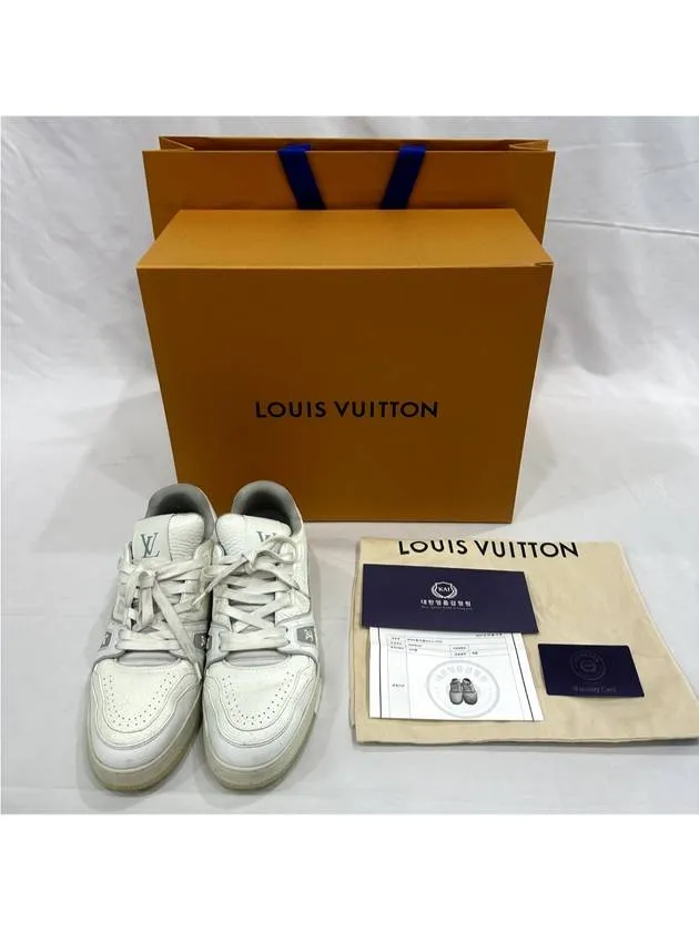 6 5 LV Men s 54 Trainer Sneakers White