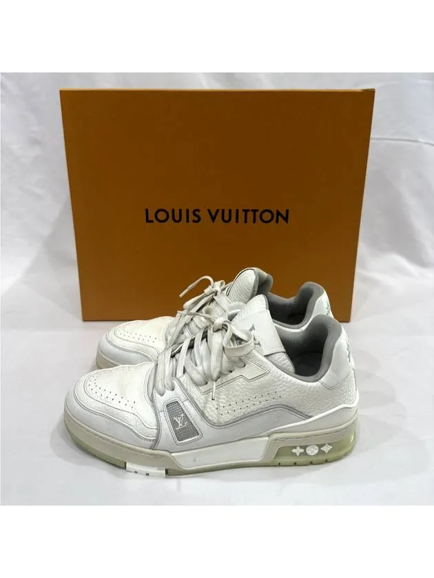 6 5 LV Men s 54 Trainer Sneakers White