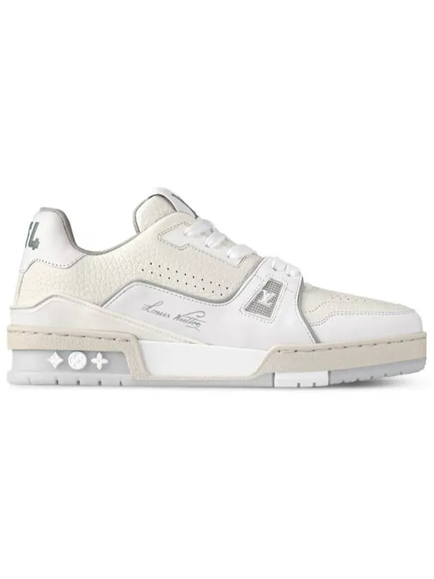 6 5 LV Men s 54 Trainer Sneakers White