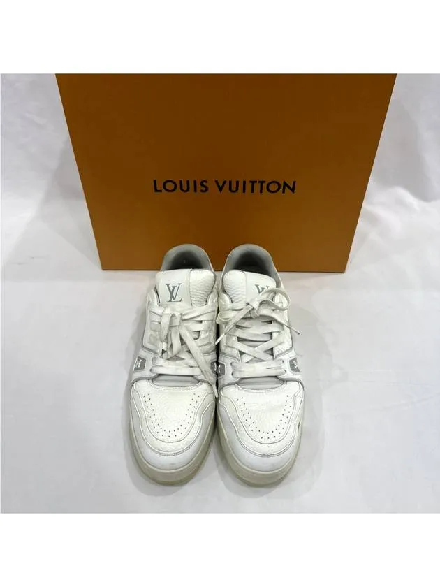 6 5 LV Men s 54 Trainer Sneakers White