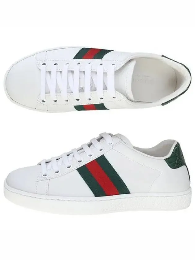 Ace Leather Sneakers White