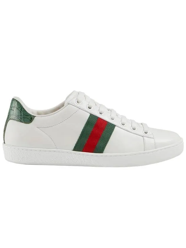 Ace Leather Sneakers White