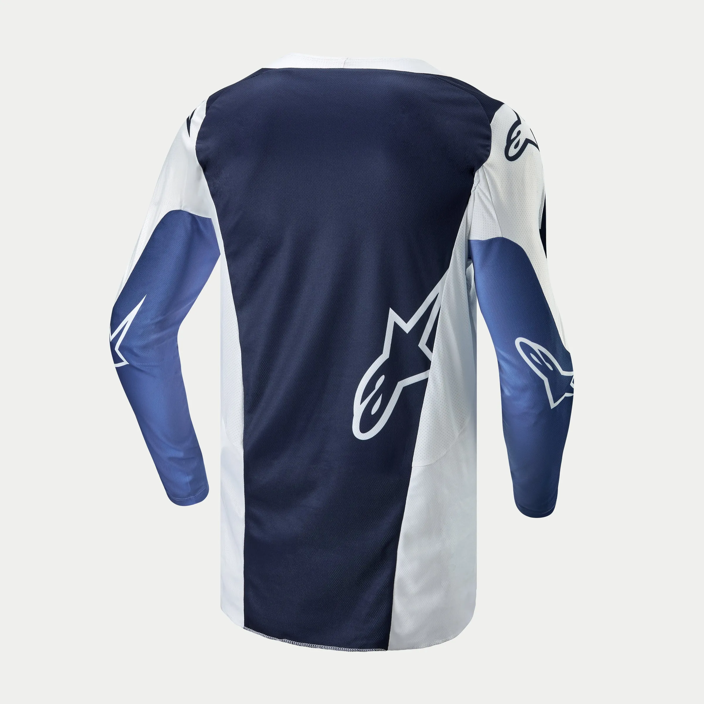 ALPINESTARS 2024 RACER HOEN JERSEY - WHITE DARK NAVY LIGHT BLUE