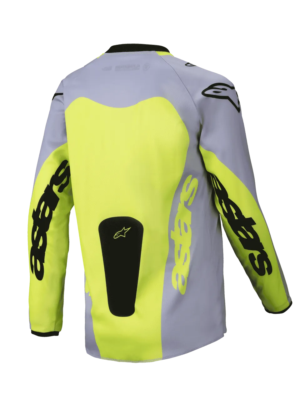 ALPINESTARS 2025 YOUTH RACER VEIL JERSEY - GRAY FLURO-YELLOW