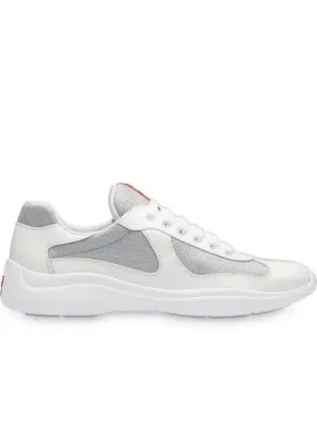 America's Cup Low Top Sneakers Silver White