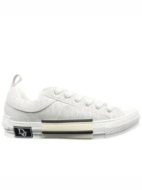 B23 Skater Oblique Jacquard Low Top Sneakers Cream