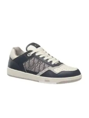 B27 Smooth Calfskin Low Top Sneakers Blue