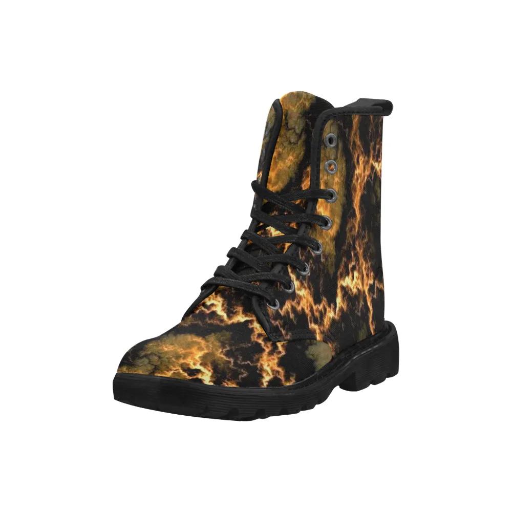 Blazing Sky Canvas Boots