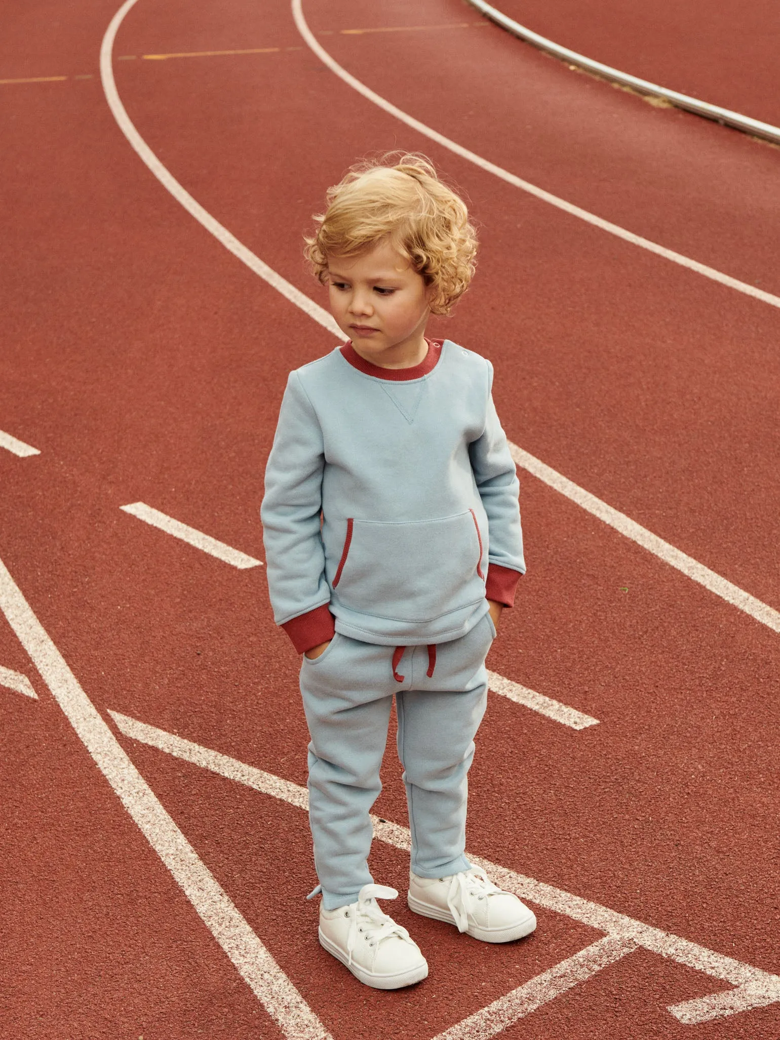 Blue Saina Baby Sweatshirt