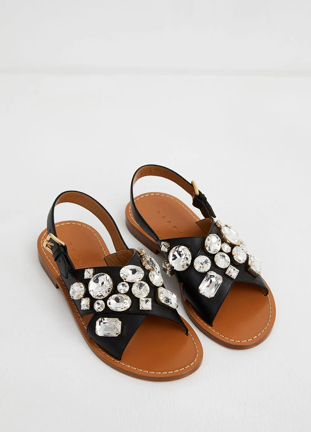 Embellished Sandals