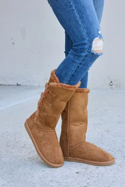 Forever Cozy Warm Fur Lined Flat Boots