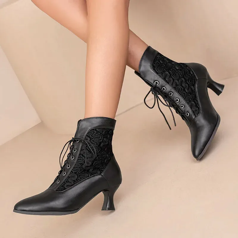 Glued To Your Disaster Ankle Boots