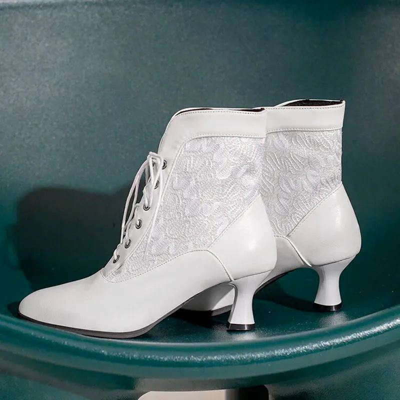 Glued To Your Disaster Ankle Boots