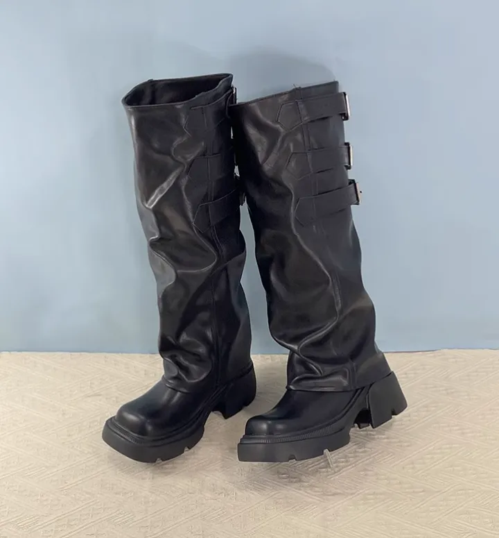 JIALINNA MARTIN OVER THE KNEE RETRO WOMEN'S BOOTS