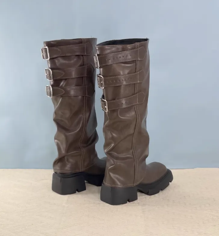 JIALINNA MARTIN OVER THE KNEE RETRO WOMEN'S BOOTS