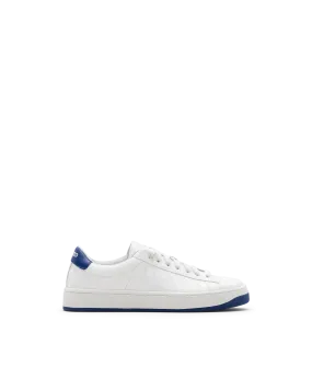 Kourt Blue-Detail Lace Up Sneakers