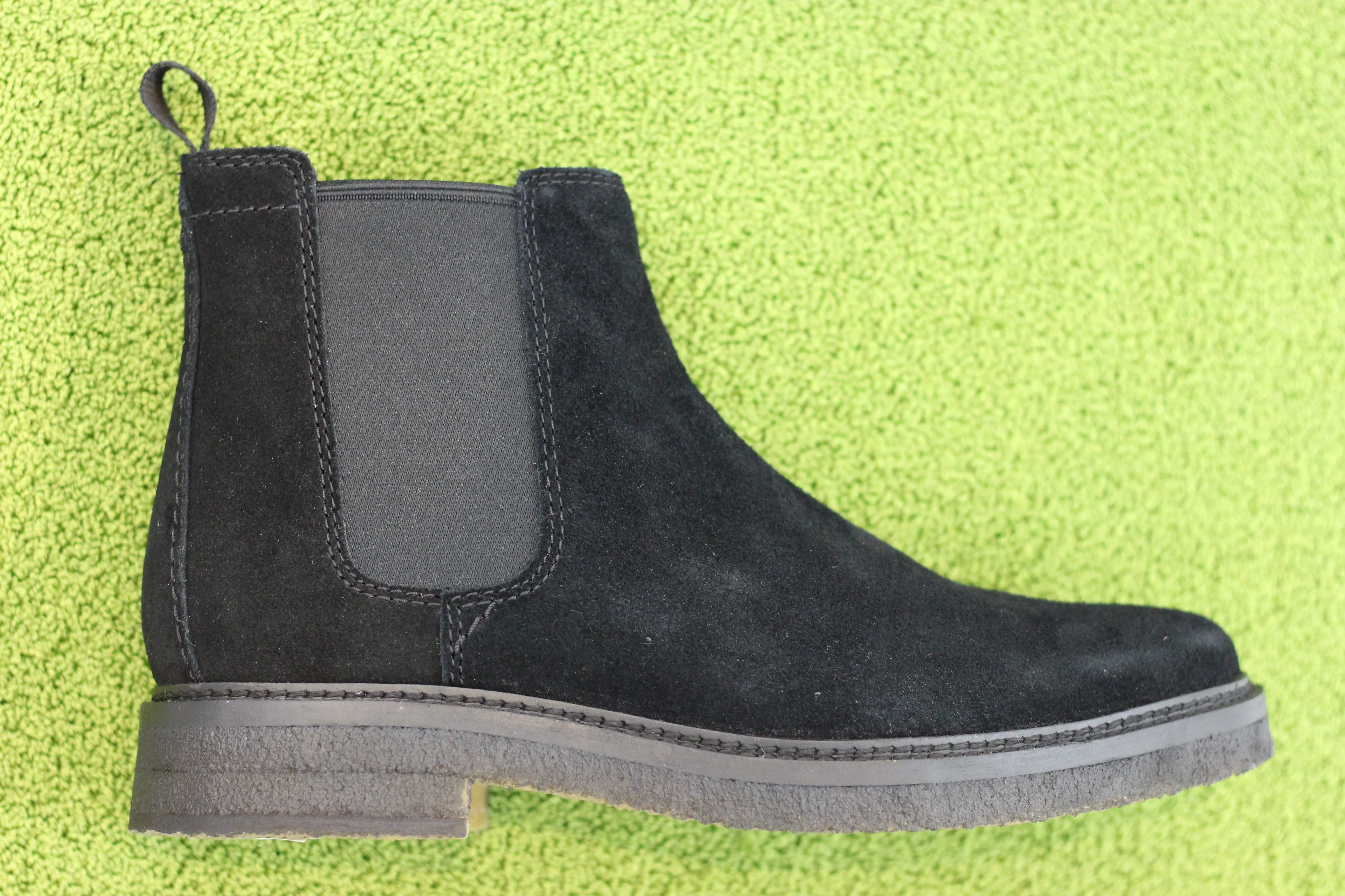 Men's Clarkdale Easy Boot - Black Suede