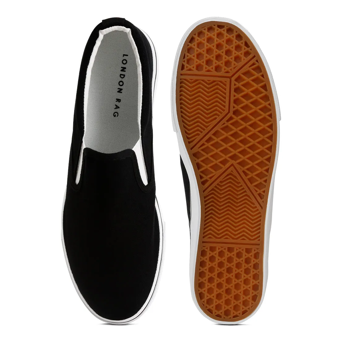 Merlin Canvas Slip On Sneakers