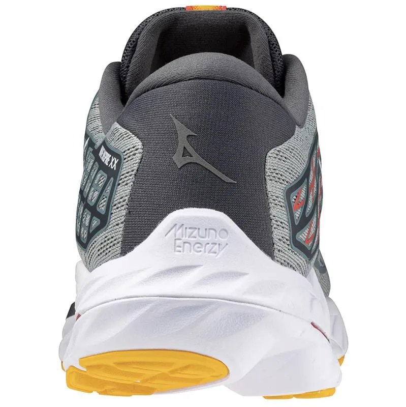 Mizuno Men's Inspire 20 Running Shoes in Abyss/White/Citrus SS24