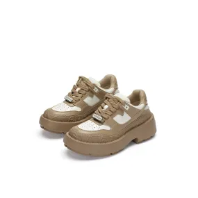 Rose Relief Sneakers Almond