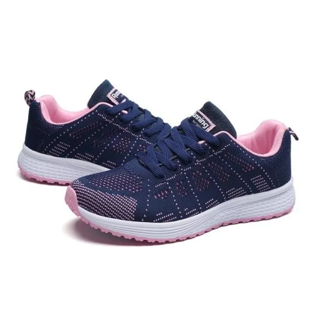 Sport shoes woman cushion Run women Outdoor Summer Sneakers Walking Jogging Trainers breathable