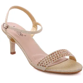 Womens ‘Adona’ Embellished Bridal Sandals