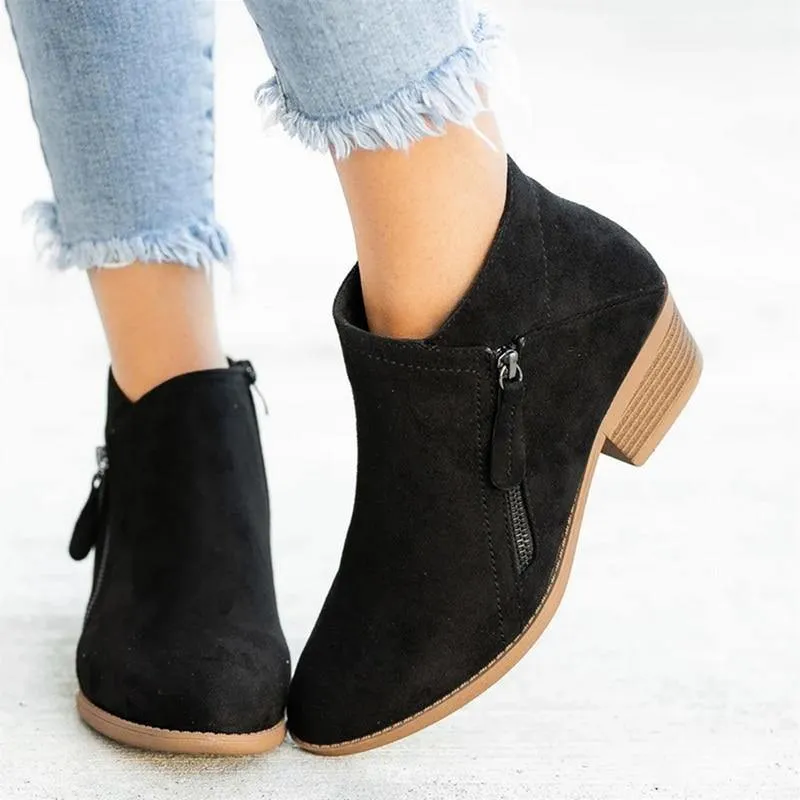 Women's Autumn/Fall Suede Boots