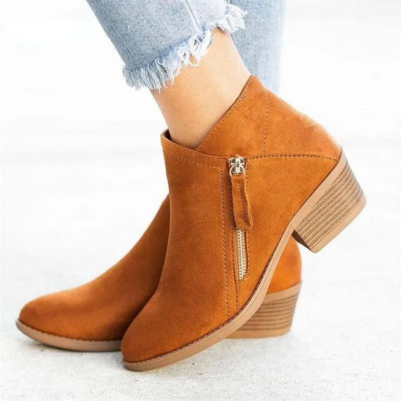 Women's Autumn/Fall Suede Boots