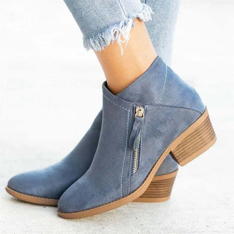 Women's Autumn/Fall Suede Boots