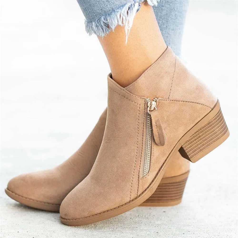 Women's Autumn/Fall Suede Boots